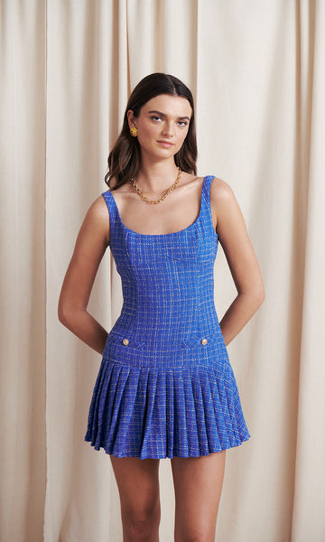 Iliza Dress - Size L - Royal Blue - Women's Dresses Casual
