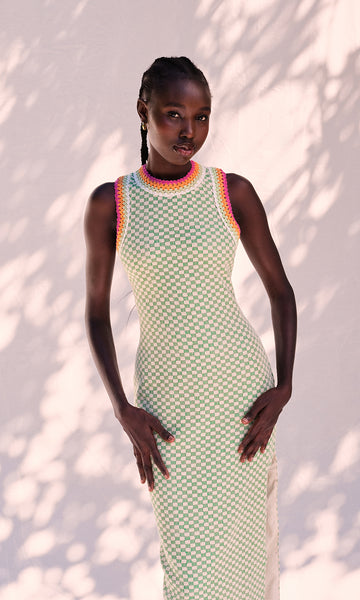 Vesna Sleeveless Midi Dress M