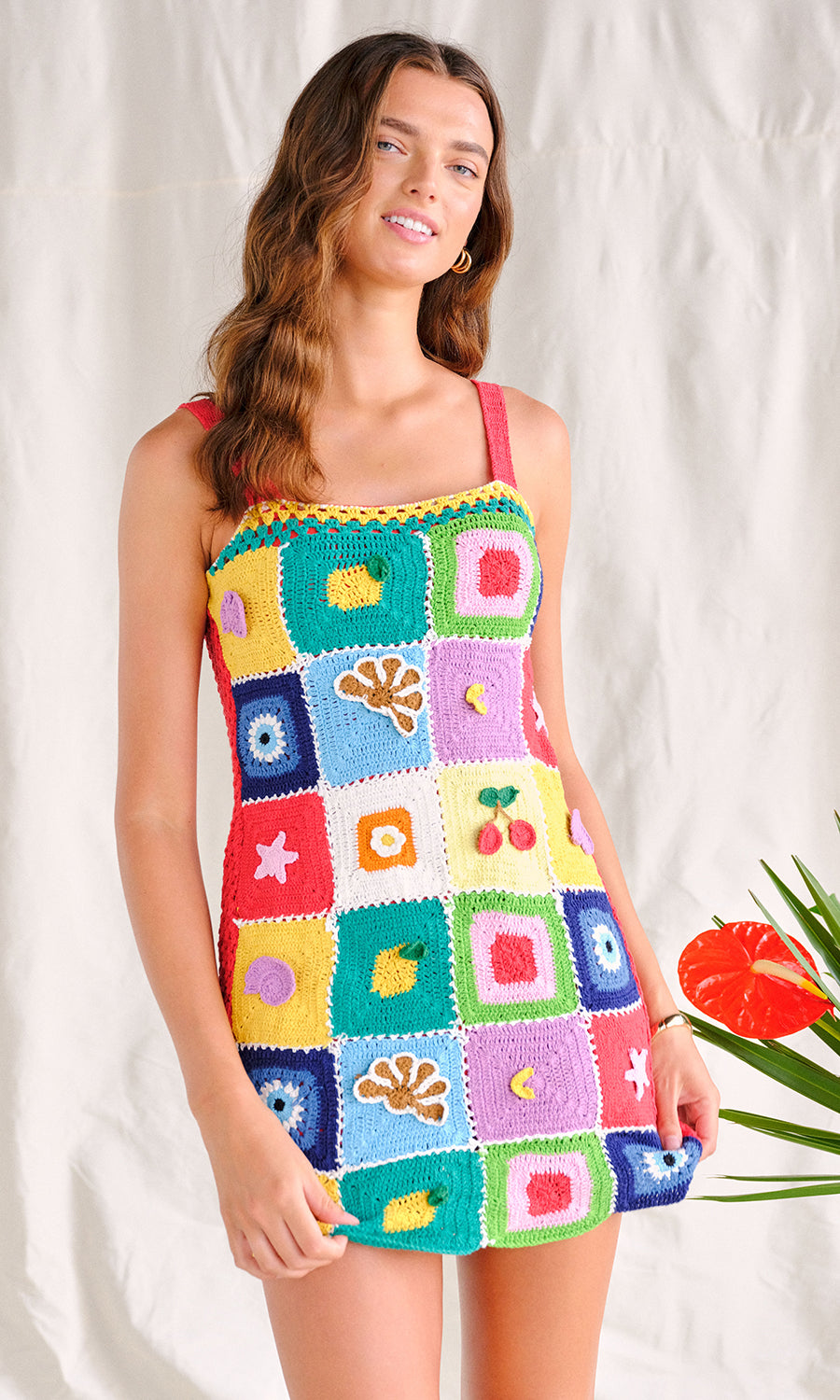 Saylor Aella Dress | Multi | Size M