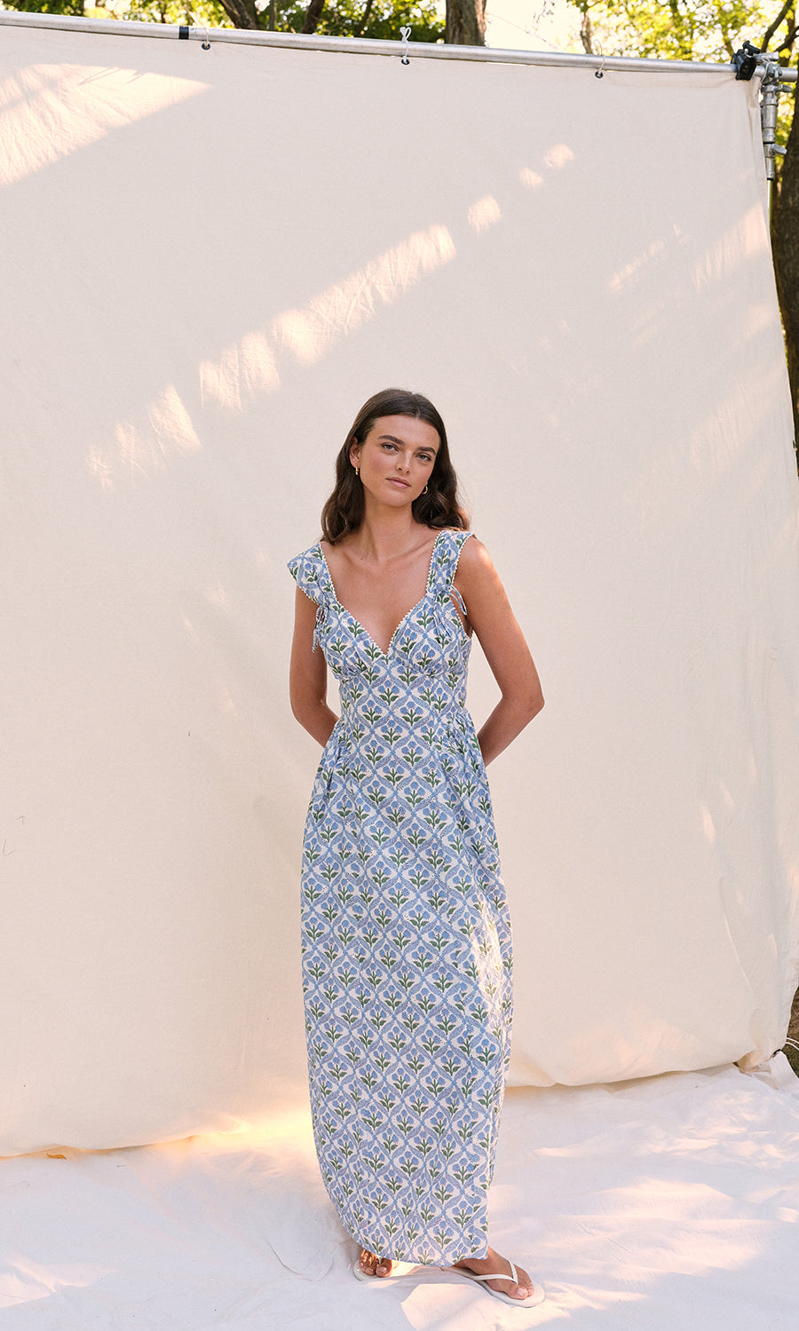 danika maxi dress DANIKA MAXI DRESS - CHOCOLATE