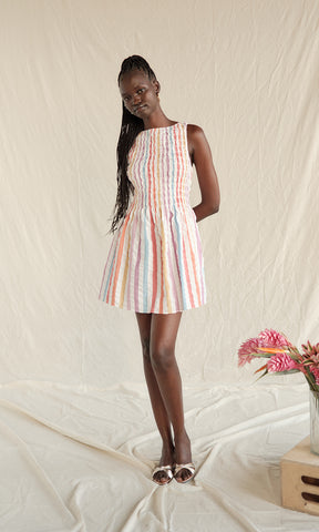 saylor eleanor smocked mini dress Elenor Dress