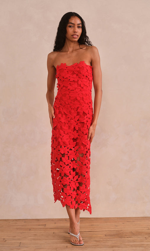 nyc dresses red Sea NYC velvet Dress