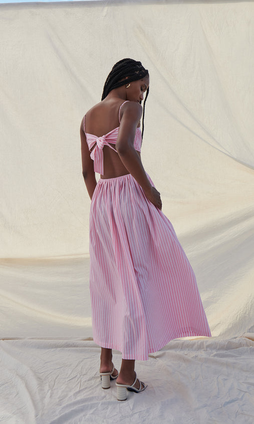 saylor pink maxi dress Saylor Pink Maxi Dress