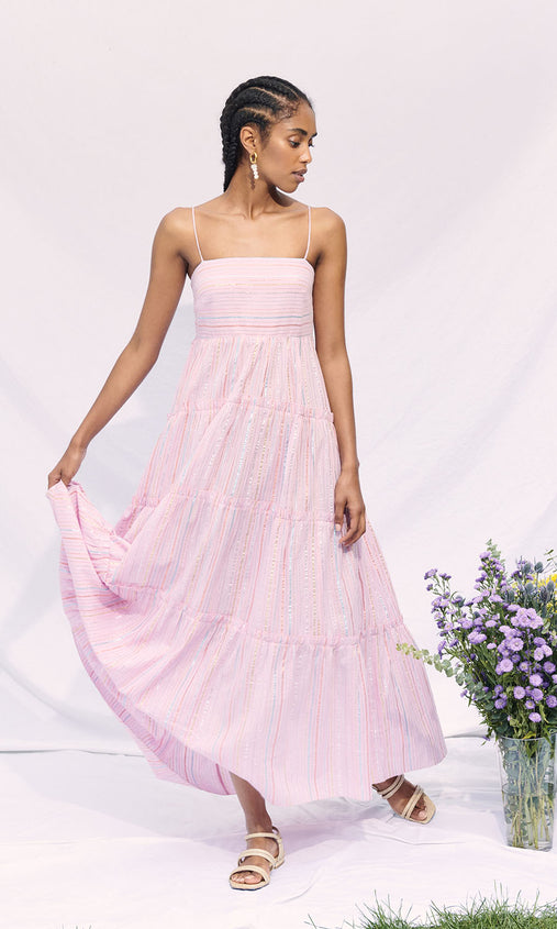 joanie maxi dress Joanie Pale Periwinkle Maxi Dress