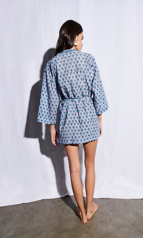 Periwinkle Robe Sleepwear